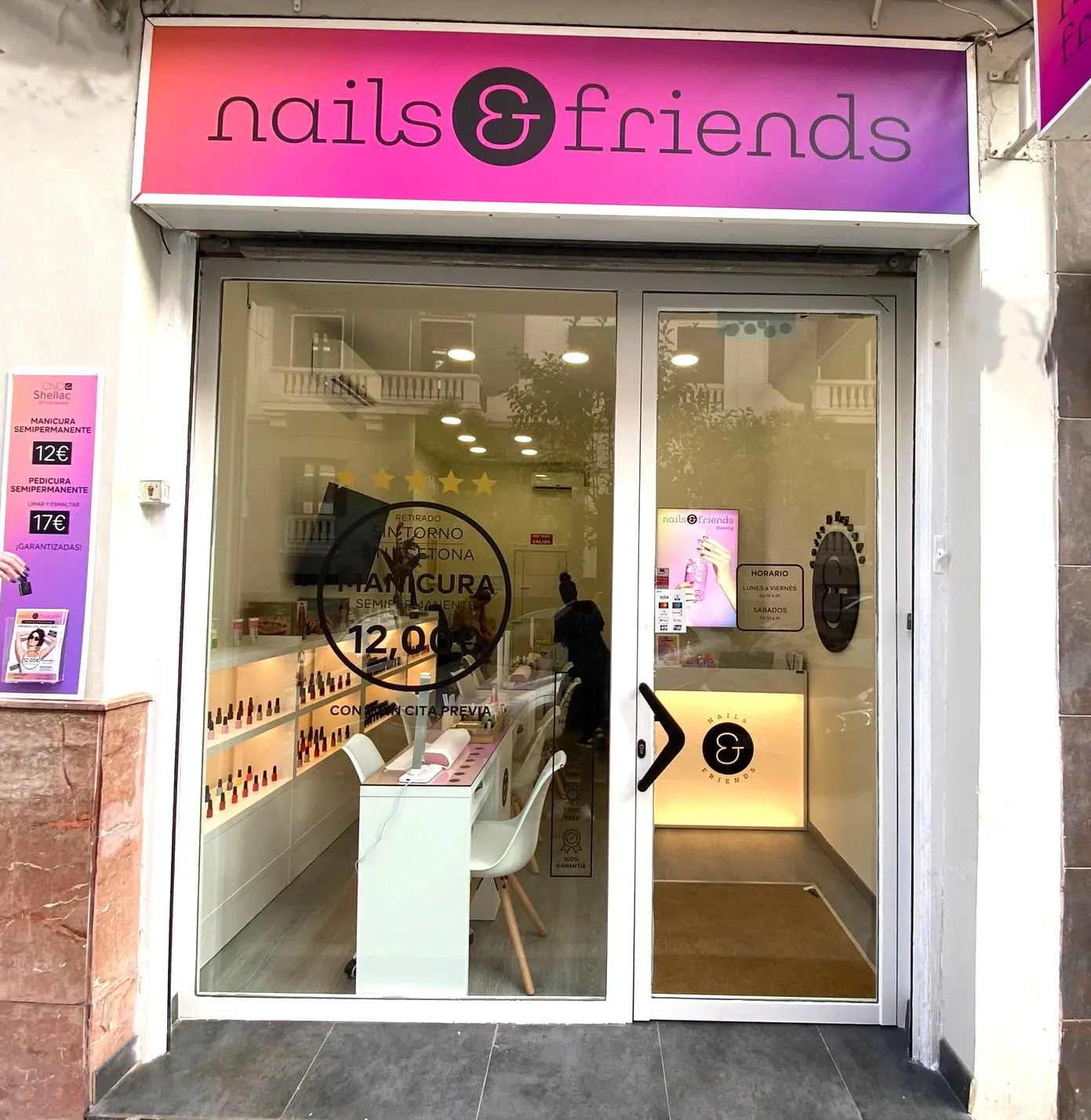 Centro de uñas en Madrid